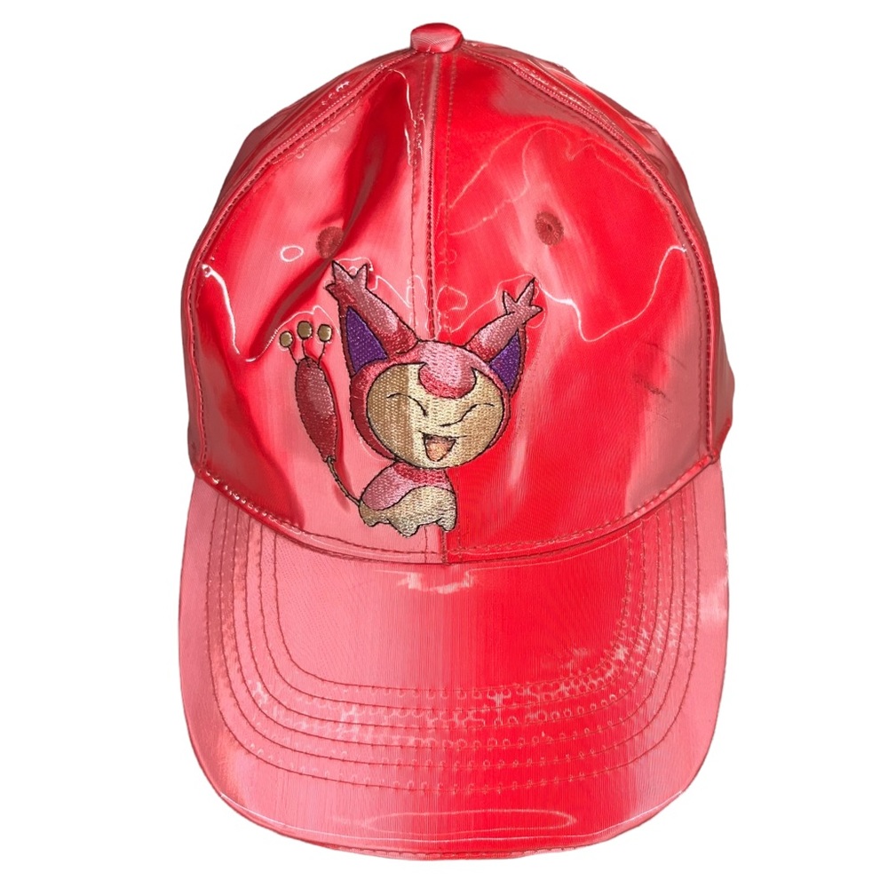 Vintage Pokémon Center Skitty Miraj Holographic Streetwear Strapback Hat Cap